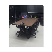 Nt Concept Masif Doğal Ağaç Toplantı Ve Ofis Masası(85Cm-160Cm)