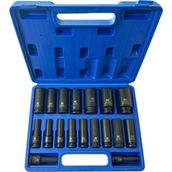 Nt Tools NDSET12U 1/2 Altı Köşe 18 Parça Uzun Lokma Takımı