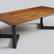NTCollection Doğal Ağaç Toplantı Masası 100 cm - 220 cm