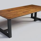 NTCollection Doğal Ağaç Toplantı Masası ( 120 cm - 240 cm )