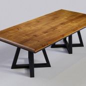 NTCollection Doğal Ağaç Toplantı Masası ( 120 cm - 340 cm )