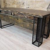 NTCollection Masif Ağaç Çalışma Ve Ofis Masası ( 100 cm - 240 cm )