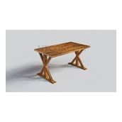 Ntconcept Ofis Açık Ceviz Doğal Ağaç Çalışma Masası(75cm-100cm)