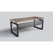 Ntconcept Pena Masif Ağaç Ofis ve Çalışma Masası - Ebat Seçenekli - 85x200 cm - Açık Ceviz