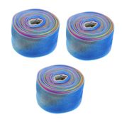 NUOBESTY 3 Takım 2 Adet Polyester Gökkuşağı Ambalaj Kağıdı