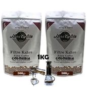 Nuri Toplar Filtre Kahve Colombia Supremo 1000 gr