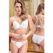 Nurteks Freshness 4327 Beyaz Desteksiz Sütyen Takım