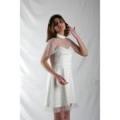 Nuru Neva Elbise, Gelinlik After - Koyu Mor - 36 - 38