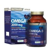 Nutraxin Omega 3 2000 mg 60 Softgel Kapsül Balık Yağı