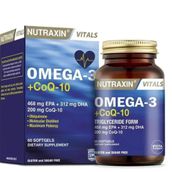 Nutraxin Omega-3 CoQ-10 60 Kapsül Balık Yağı