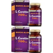 Nutraxin Quick Slim L-Carnitine 700 mg 2x60 Kapsül