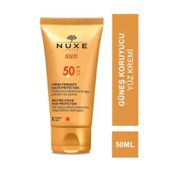Nuxe Sun SPF50 Face Cream Fondante Haute Protection 50 ml Güneş Koruyucu Yüz Kremi
