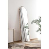 Nysamo 120 cm Ceviz Kubbe Duvar Aynası