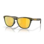 Oakley 0OO9284 928408 55 Frogskins Range Yuvarlak Yeşil Kemik Erkek Güneş Gözlüğü