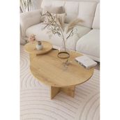 OBİ Atölye 2 li Orta Sehpa Seti, İskandinav Stil, Bohem, 72 cm, 40 cm - Safir Meşe