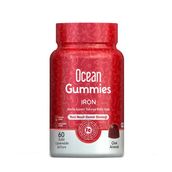 Ocean Gummies Iron Çilek Aromalı 60 Çiğnenebilir Jel Form