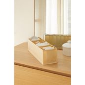 Ocean Home Textile 11x41.5x12 cm 10 Bölmeli Bej Balıksırtı Çekmece Düzenleyici