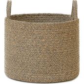 Ocean Home Textile 35x27 cm Siyah Kırçıllı Jüt Halat Sepet