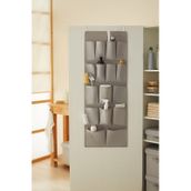 Ocean Home Textile 45x125 cm 16 Gözlü Gri Balıksırtı Kapı Arkası Düzenleyici