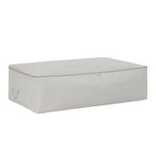 Ocean Home Textile 74x46x22 cm Mega Boy Gri Balıksırtı Baza Altı Hurç