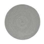 Ocean Home Textile 80 cm Yıkanabilir Gri Kırçıllı Pamuklu Halı Kilim