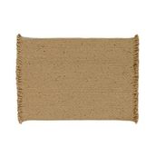 Ocean Home Textile Saçaklı Jüt Halat Çok Amaçlı Dekoratif İç Dış Kapı Önü Paspası 74x50 cm çap