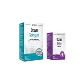 Ocean Selenyum 200 mcg 60 Tablet + Ocean Biotin 5000 mcg 60 Kapsül