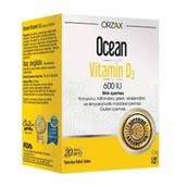 Ocean Vitamin D3 600 IU İçeren 20 ml Sprey