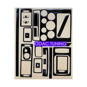 ODAC TUNING Ford Connect 2002-2006 Torpido, Konsol, Trim, Göğüs Kaplama Seti Siyah - Piano Black Renk