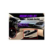 ODAC TUNING Megane 3 Torpido, Konsol, Trim, Maun Kaplama - Siyah (Piano Black)