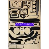 ODAC TUNING VW Passat B6 Torpido, Konsol, Trim, Göğüs Kaplama Seti Piano Black Siyah Renk