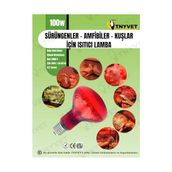 Odea 100 Watt Kızılötesi/kırmızı Işık Isıtıcı Lambalar Sürüngenler, Amfibiler ve Kuşlar Için [enerji Sınıfı A]