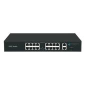ODS 08ODS-16P2U1S-200 16 Port +2 Uplink 200 W Full PoE 10-100 1X SFP Yönetilemez Switch