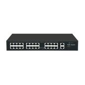 ODS 08ODS-24P2U1S-300 24 Port +2 Uplink 300 W Full PoE 10-100 1X SFP Yönetilemez Switch