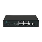 ODS 08ODS-8P2U 8 Port +2 Uplink 96 W Full PoE 10-100 Yönetilemez Switch
