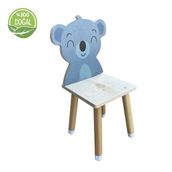 Odun Concept Koalalı Doğal Ahşap Çocuk Aktivite Sandalyesi