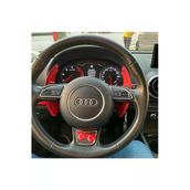 Oem Audi A3 2012-2016 Direksiyon F1 Kulakcık Kırmızı Paddle Shift Metal