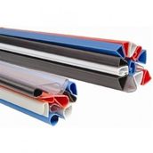Office Force Mavi 10 mm Slide Binder Oval 50'li Plastik Profil