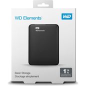 OfisPc WDBUZG0010BBK WD 1TB 2.5 Usb 3.0 Elements Siyah Harici Harddisk