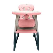 OGGİA Çok Fonksiyonlu Pembe Mama Sandalyesi / Masa-sandalye Takımı (6 AY-4 YAŞ) | Ergonomik