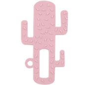 OiOi Kaktüs Pinky PinkSilikon Diş Kaşıyıcı