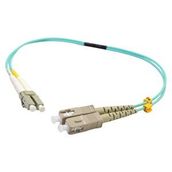 OJC SC-LC MM Duplex 50/125 OM3 0.25 mt Fiber Patch Cord Kablo