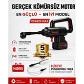 Okaoda XC4820MAX 2x4 Ah Akülü Yüksek Basınçlı Yıkama Makinesi