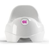 Okbaby Relax Kırık Beyaz Eğitici Oturak Lazımlık - Standart