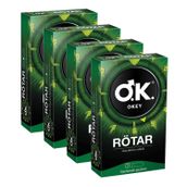 Okey 10'lu 4 Kutu Rötar Prezervatif Paket