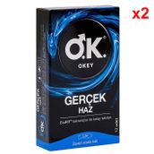 Okey Gerçek Haz 2x12'li Prezervatif