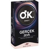 Okey Gerçek Zevk 12'li Prezervatif
