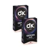 Okey Gerçek Zevk Prezervatif 2 x 12'li