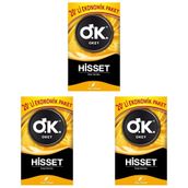 Okey Hisset Ekonomik Prezervatif 20 Adet (3 paketi)