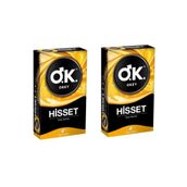 Okey Hisset Prezervatif 10'lu x2